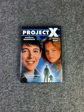 Project X DVD (1987) Matthew Broderick, Helen Hunt